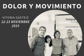 Foto NOVIEMBRE: Curso Dolor y Movimiento VITORIA- GASTEIZ ** CURSO COMPLETO **